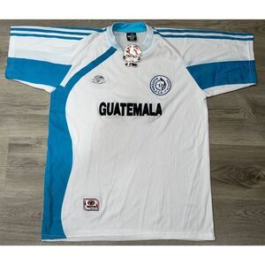 Vintage Creaciones Torres Sport Guatemala Soccer White Jersey Size Large NWT